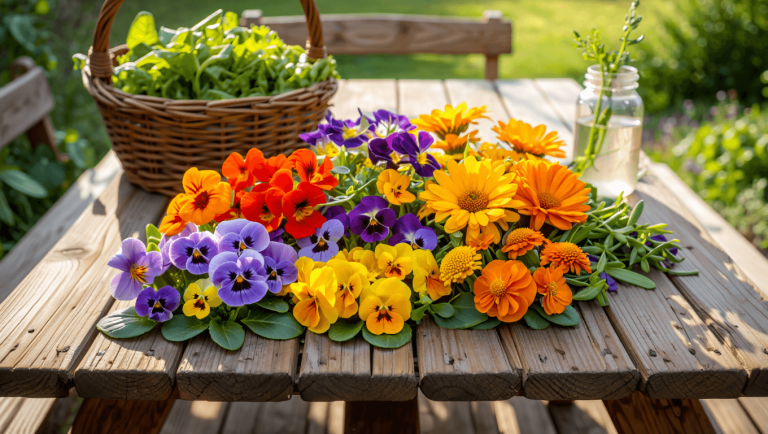 5 fleurs comestibles à planter dans votre jardin