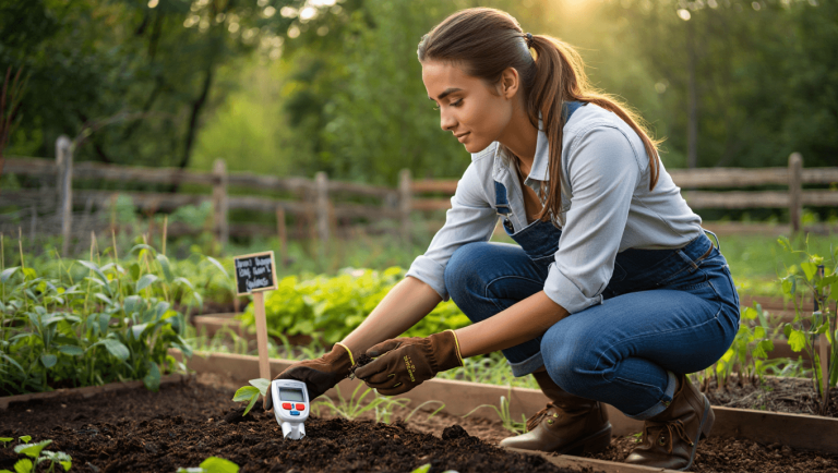 Jardinage pratique : comment tester le pH de son sol facilement au jardin