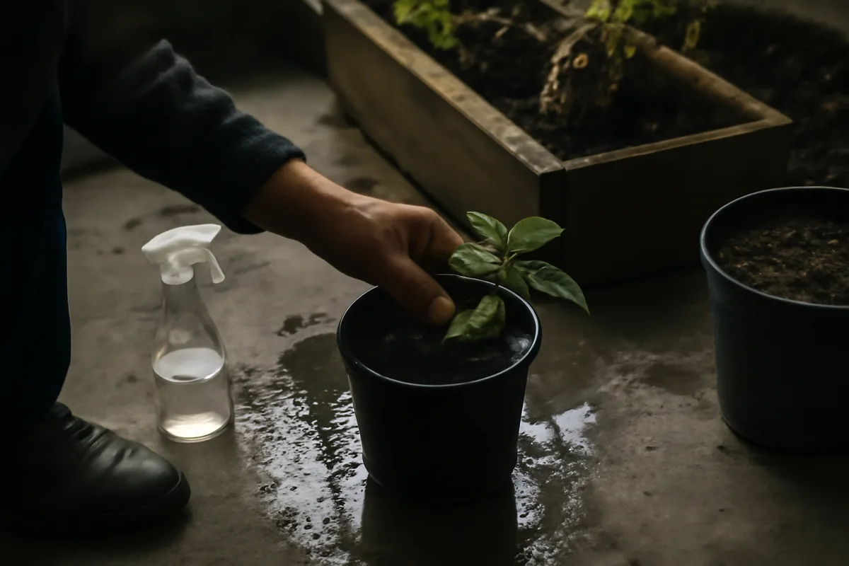 Erreurs courantes à éviter — L’erreur la plus fréquente est l’arrosage excessif : l’humidité prolongée fait pourrir les tissus non encore racinés. Un autre piège est le substrat trop dense qui empêche l’air et l’eau de circuler correctement. Enfin, manipuler sans