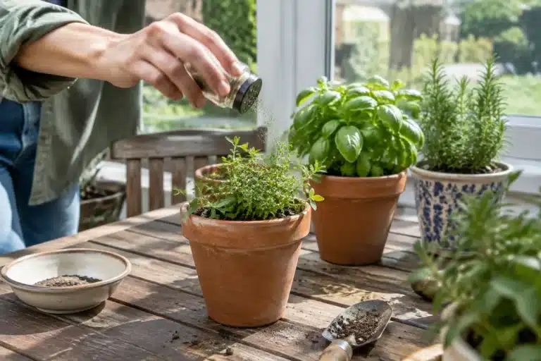 Guide pratique pour protéger vos plantes avec un ingrédient courant de cuisine