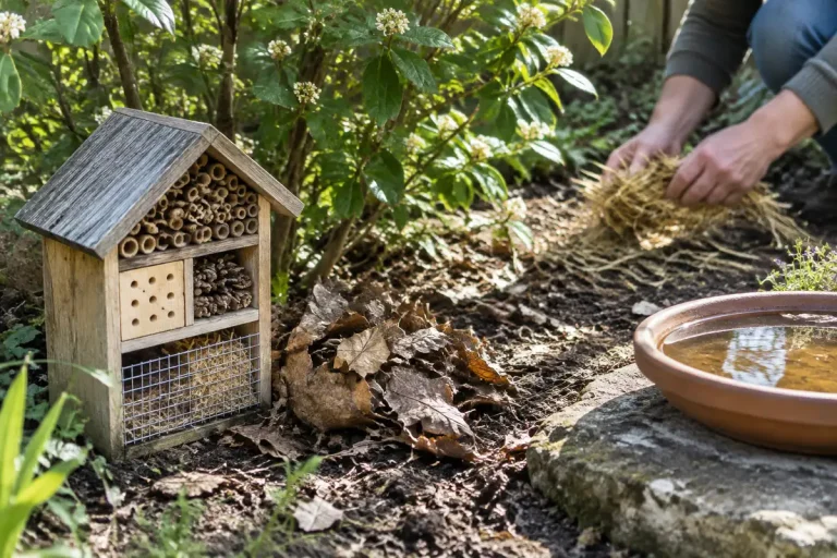 Hivernage du jardin : 7 gestes pratiques pour soutenir la faune et la flore en hiver