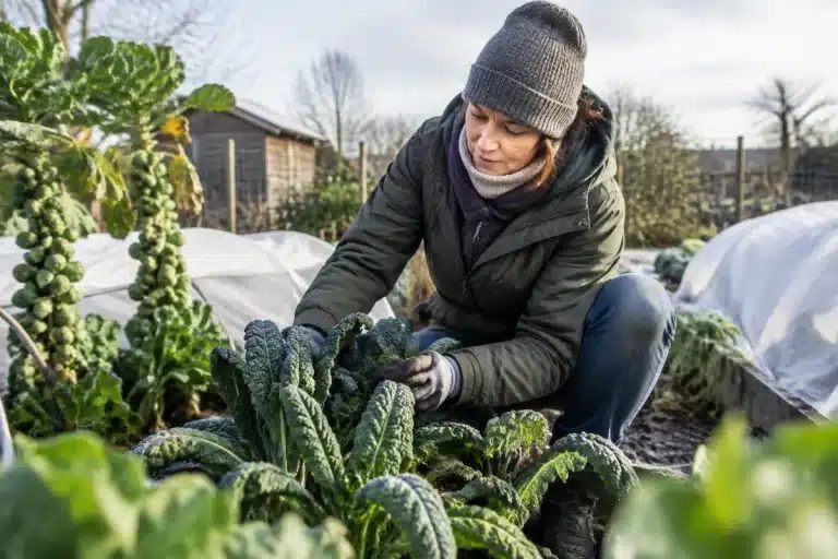 Potager d'hiver : cultiver et protéger des légumes productifs en saison froide