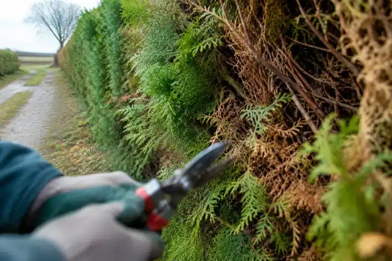 Thuyas qui brunissent : remèdes et soins pour les faire reverdir